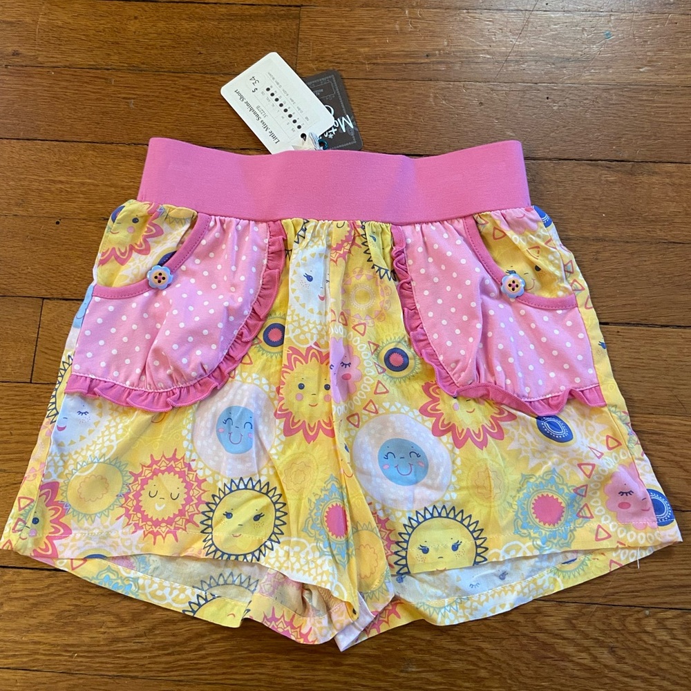 Girls Matilda Jane Sun shine shorts NWT